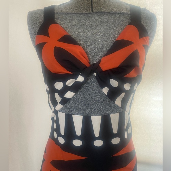 Commense cutout abstract floral maxi NWT - Picture 3 of 11